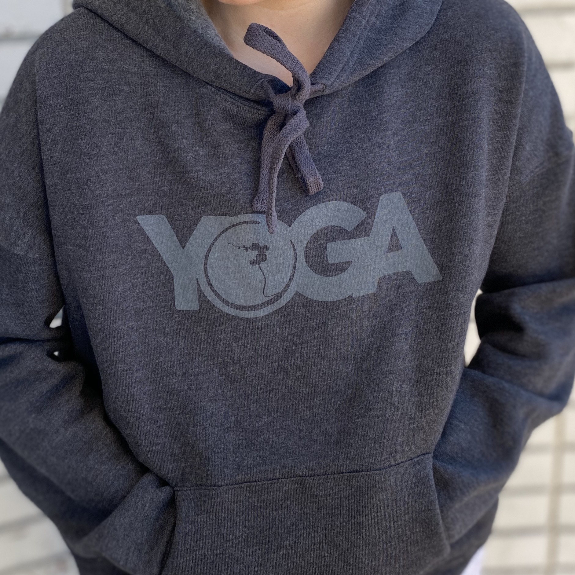 charcoal grey hoodie