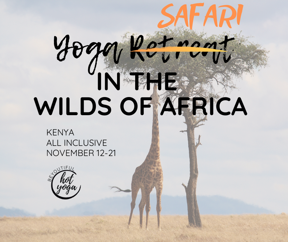 Yoga Retreat In The Wilds Of Africa Nov 21 Beyoutiful Hot Yoga